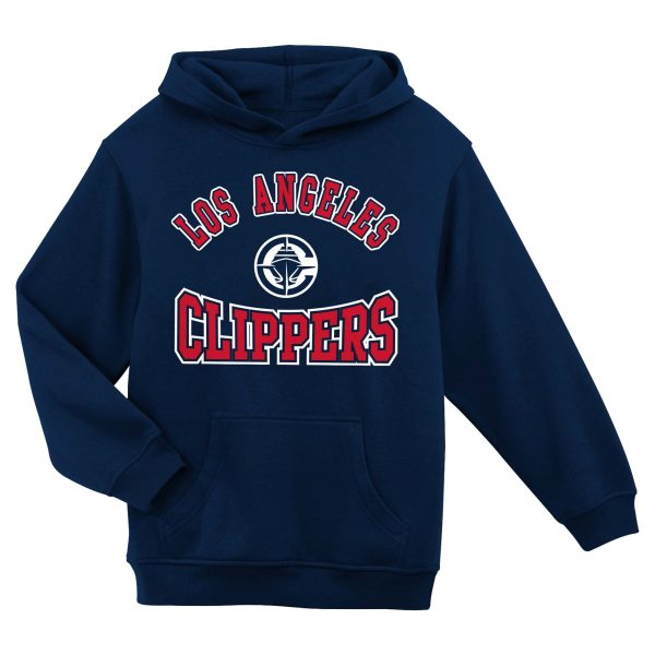 LA Clippers Fabulous Preschool Navy Home Town Pullover Fleece Hoodie