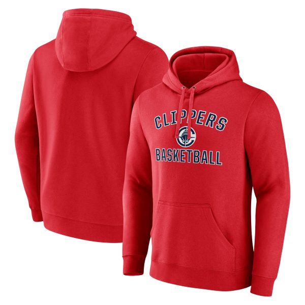 LA Clippers Red Arch Pullover Stylish Hoodie
