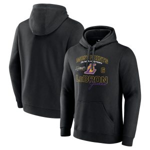 LeBron James Los Angeles Lakers Black Most Points in NBA History Pullover Trendy Hoodie