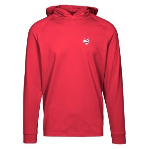 Levelwear Atlanta Hawks Red Chic Dimension Insignia Core Pullover Hoodie