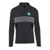 Levelwear Boston Celtics Black Premium Asher Insignia Core Quarter Zip Pullover Top