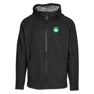 Levelwear Boston Gorgeous Celtics Black Durham Insignia Core Full Zip Hoodie