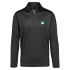 Levelwear Boston Celtics Black Truth Insignia Core Quarter Eye - catching Zip Pullover Top