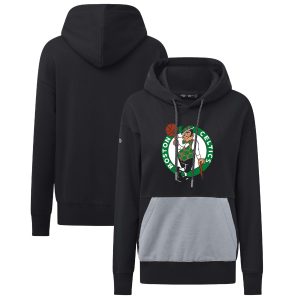 Levelwear Boston Celtics Women's Black Bonfire Pullover Hoodie Unique