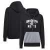 Levelwear Brooklyn Nets Women's Black Bonfire Gorgeous Pullover Hoodie