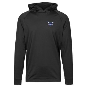 Levelwear Charlotte Hornets Black Dimension Gorgeous Insignia Core Pullover Hoodie
