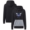 Levelwear Charlotte Hornets Fabulous Women's Black Bonfire Pullover Hoodie