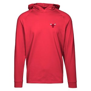 Levelwear Chicago Bulls Red Premium Dimension Insignia Core Pullover Hoodie