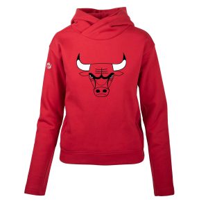 Levelwear Chicago Bulls Women's Unique Red Evian Core Pullover Hoodie