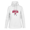 Levelwear Chicago Bulls Women's White Elegant Loop Pullover Sweatshirt