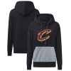 Levelwear Cleveland Cavaliers Women's Black Bonfire Eye - catching Pullover Hoodie