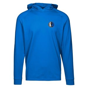 Levelwear Dallas Mavericks Blue Dimension Insignia Stylish Core Pullover Hoodie
