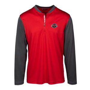 Levelwear Trendy Houston Rockets Red Spector Insignia Core Quarter Zip Pullover Top