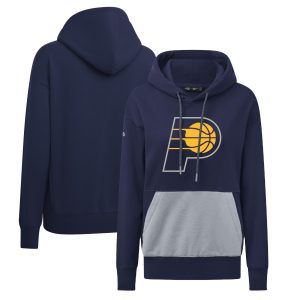 Levelwear Indiana Pacers Women's Navy Bonfire Pullover Premium Hoodie