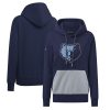 Levelwear Eye - catching Memphis Grizzlies Women's Navy Bonfire Pullover Hoodie