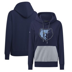 Levelwear Eye - catching Memphis Grizzlies Women's Navy Bonfire Pullover Hoodie