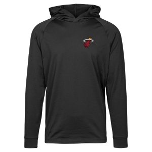 Levelwear Miami Heat Black Dimension Insignia Core Pullover Premium Hoodie
