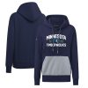Levelwear Minnesota Timberwolves Women's Navy Bonfire Pullover Stylish Hoodie
