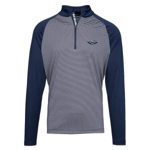 Levelwear New Orleans Pelicans Navy Charter Insignia Core Quarter Zip Eye - catching Pullover Top