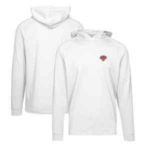 Levelwear Eye - catching New York Knicks White Dimension Insignia Pullover Hoodie