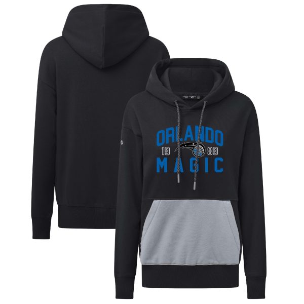 Levelwear Orlando Magic Women's Black Stylish Bonfire Pullover Hoodie