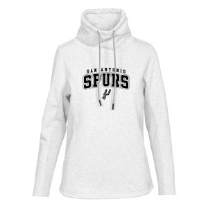 Levelwear San Antonio Spurs Women's White Loop Pullover Sweatshirt Eye - catching