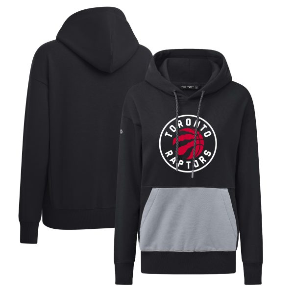 Levelwear Unique Toronto Raptors Women's Black Bonfire Pullover Hoodie