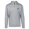 Levelwear Utah Jazz Gray Truth Insignia Core Quarter Zip Pullover Gorgeous Top