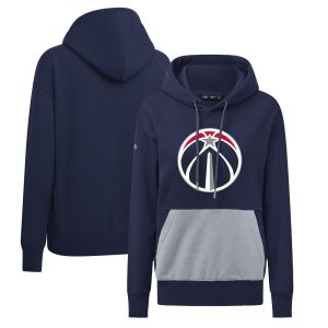Levelwear Unique Washington Wizards Women's Navy Bonfire Pullover Hoodie