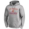 Los Angeles Lakers Ash Victory Arch Unique Pullover Hoodie