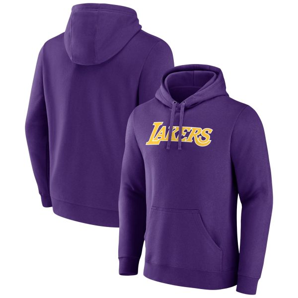 Los Angeles Lakers Purple Wordmark Gorgeous Alternate Pullover Hoodie