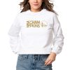 Lusso Golden State Warriors Women's White 2022 NBA Finals Stylish Champions Lola Pullover Sweatshirt