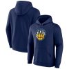 Memphis Grizzlies Navy Alternate Logo Pullover Unique Hoodie