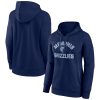 Memphis Grizzlies Women's Navy Overtime Gorgeous Pullover Hoodie