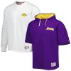 Men's Los Fabulous Angeles Lakers Tommy Jeans Purple/White Matthew 2 In 1 T Shirt & Hoodie Combo Set