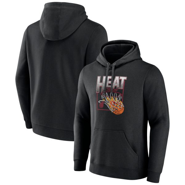 Miami Premium Heat Black Alley Oop Pullover Hoodie