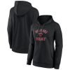 Miami Heat Women's Black Stylish Overtime Pullover Hoodie