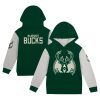 Milwaukee Bucks Toddler Fabulous Hunter Green Fair Catch Fleece Pullover Hoodie