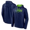 Minnesota Chic Timberwolves Navy Head Start Pullover Hoodie