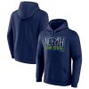 Minnesota Timberwolves Navy Tip Off Pullover Hoodie Fabulous