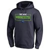 Minnesota Timberwolves Navy We Are Iconic Unique Collection Pullover Hoodie