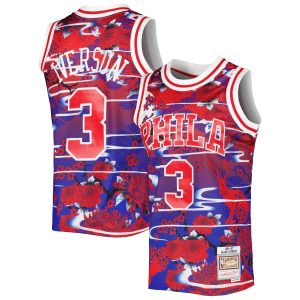 Mitchell & Ness Allen Iverson Philadelphia 76ers Premium Red 1996/97 Hardwood Classics Lunar New Year Swingman Jersey