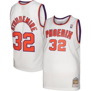 Mitchell & Ness Amar'e Stoudemire Phoenix Suns White 2002/03 Hardwood Classics Swingman Trendy Jersey