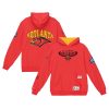 Mitchell & Ness Atlanta Hawks Red Team Origins Fleece Pullover Premium Hoodie