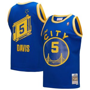 Mitchell & Ness Baron Davis Golden State Warriors Royal Elegant Hardwood Classics 2004/05 Swingman Jersey