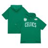 Mitchell & Ness Boston Celtics Unique Kelly Green Game Day Short Sleeve Pullover Hoodie