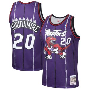 Mitchell & Ness Damon Stoudamire Toronto Raptors Purple 1995/96 Hardwood Classics Swingman Jersey Trendy