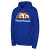 Mitchell & Ness Denver Nuggets Preschool Stylish Royal Retro Logo Pullover Hoodie