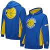 Mitchell & Ness Golden State Warriors Royal Hardwood Classics Team Origins Fleece Chic Pullover Hoodie