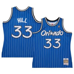 Mitchell & Ness Grant Hill Orlando Magic Blue 2004/05 Hardwood Classics Swingman Jersey Trendy